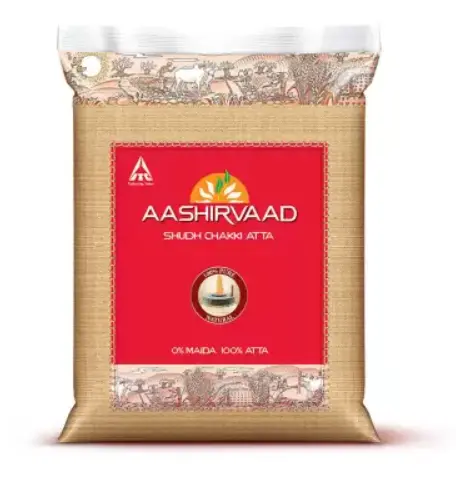 AASHIRVAAD Shudh Chakki Atta (Whole-Gehuro otta)  (5 kg)