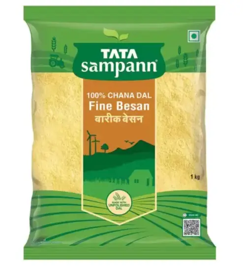 Tata Sampann 100% Chana Dal Fine Besan  (1 kg)