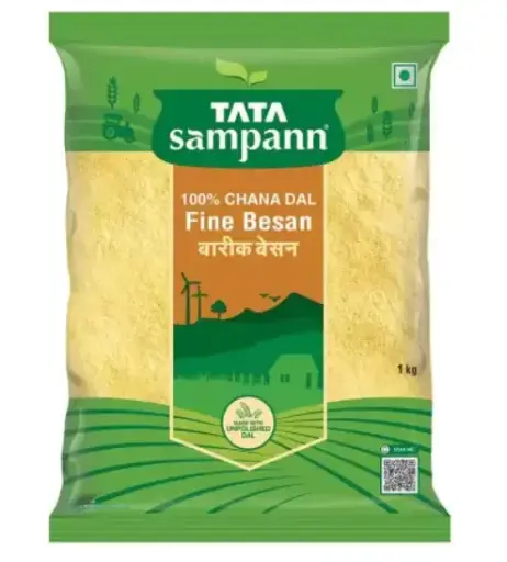 Tata Sampann 100% Chana Dal Fine Besan  (1 kg)